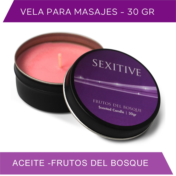 Vela para masajes de frutos del bosqueEAN: 9520043124522